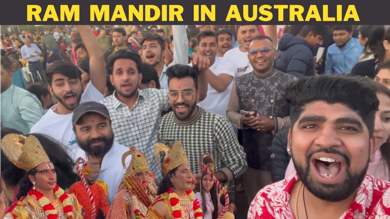 RAM MANDIR CELEBRATION IN AUSTRALIA |