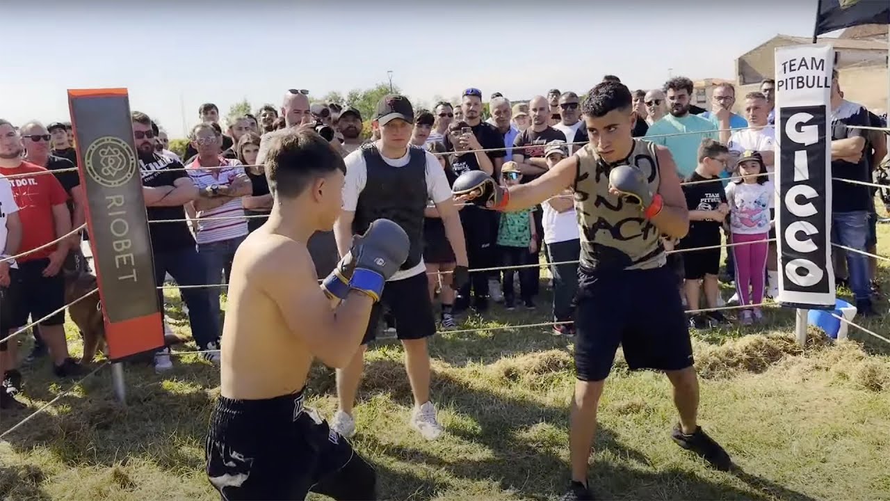 ITALY MINIBOY vs BOXER !!! Crazy Fight  !!!
