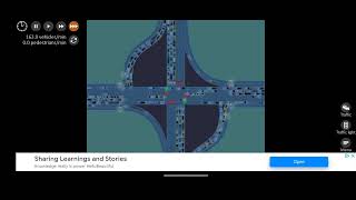 Viewing A Detailed Jughandle Intersection in Intersection Controller.
