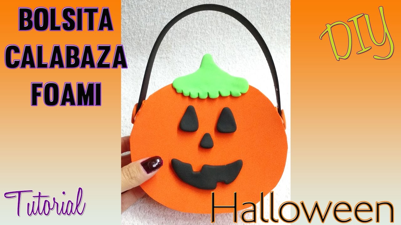 Como hacer una calabaza halloween