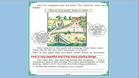 STATE - 3rd std EVS L - 13 Facilities for Our Use.