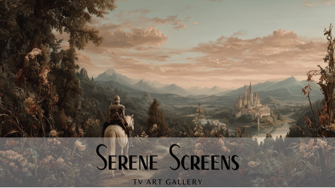 Knight In Shining Armour Romantasy Fantasy Landscape - TV Art Display, Screensaver, Wallpaper