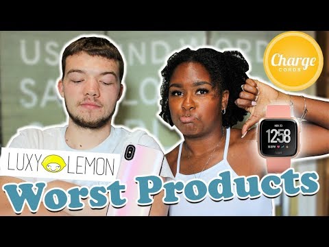 Products I REGRET BUYING!! (Fitbit, Luxy Lemon, Charge Cords)