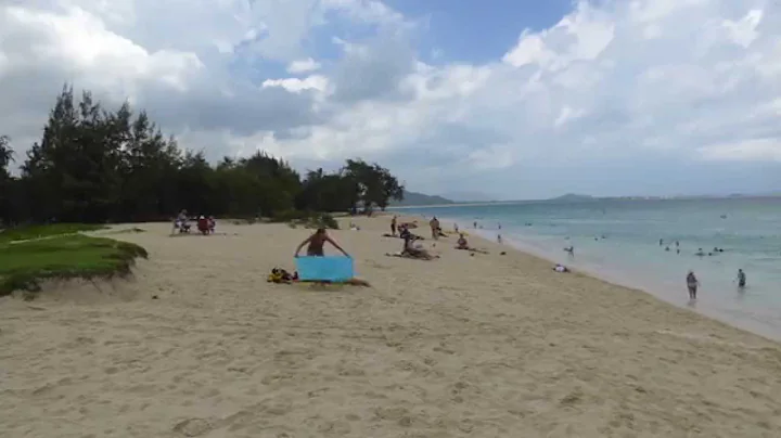 4K UHD Hawaii Kailua beach park