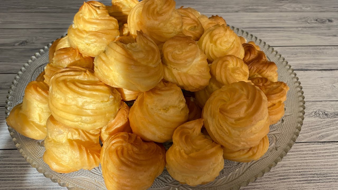 60 ЭКЛЕРОВ С ПОТРЯСАЮЩИМ КРЕМОМ. КАК ПЛОМБИР