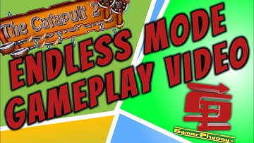 Endless Mode gameplay video of The Catapult 2
