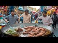 100/- Rs 50 YEAR'S OLD ROADSIDE DHABA FOOD | PAKISTAN STREET FOOD TOUR - MOST FAMOUS BEEF GOLA KABAB