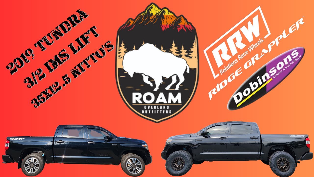 2021 Tundra with 3/2 IMS lift and RRW wheels with 35's - YouTube