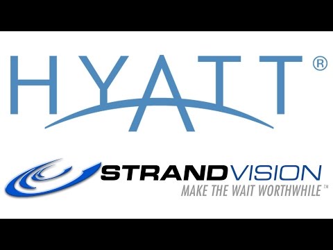 Hyatt Hotel / StrandVision Digital Signage Customer Portal