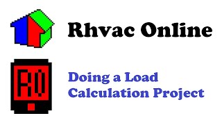 Elite Software Rhvac for ACCA Manual J, D, and S Calculations - How to Use Rhvac Online
