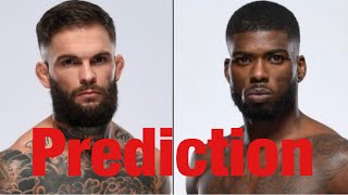 Cody Garbrandt Vs Trevin Jones Prediction