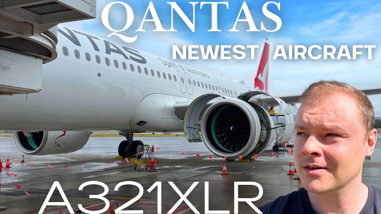 Внутри новейшего самолета Qantas | Airbus A321XLR