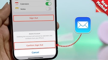How To Sign Out Of Mail On iPhone | Log Out From Apple Mail on iOS | Remove iPhone Mail Account