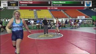 701 Hs Girls 164 Vanessa Ceja California Vs Sierra Mason Washington 8419899104