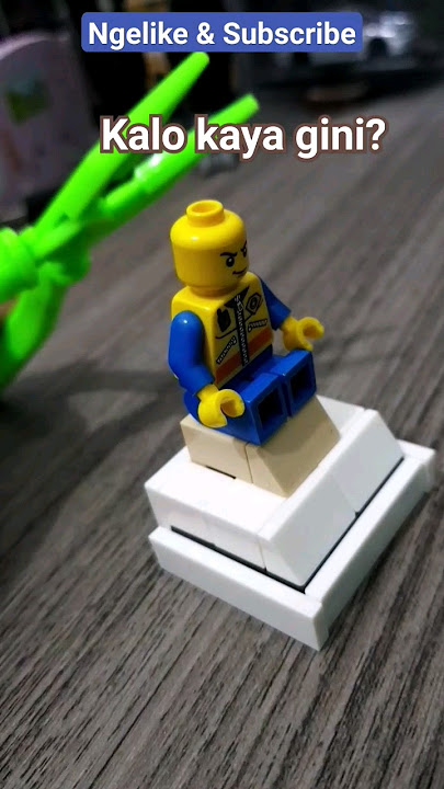 POTONG RAMBUT ORANG INTROVERT #like #komedi #parody #lego @Vernalta #babershop