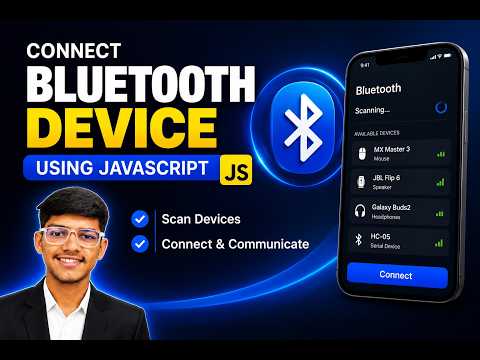 Connect Bluetooth Device using Javascript