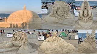 2019 International Sand Sculpting festival - Revere Beach - iPhone XS