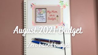 Monthly Budget with Me | August 2021 | Zero Based Budget | Philippines