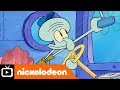 SpongeBob SquarePants | Squiddy's New Job | Nickelodeon UK