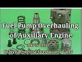 إصلاح مضخة الوقود للمحرك المساعد سلسلة يانمار