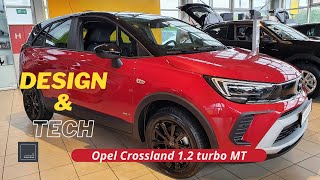 OPEL CROSSLAND 1.2 turbo 110 hp  Popular city crossover 