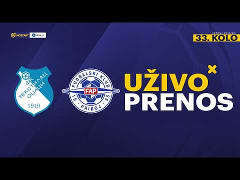 Tekstilac - FAP Mozzart Bet Prva liga Srbije 2025/26 33. Kolo — football video
