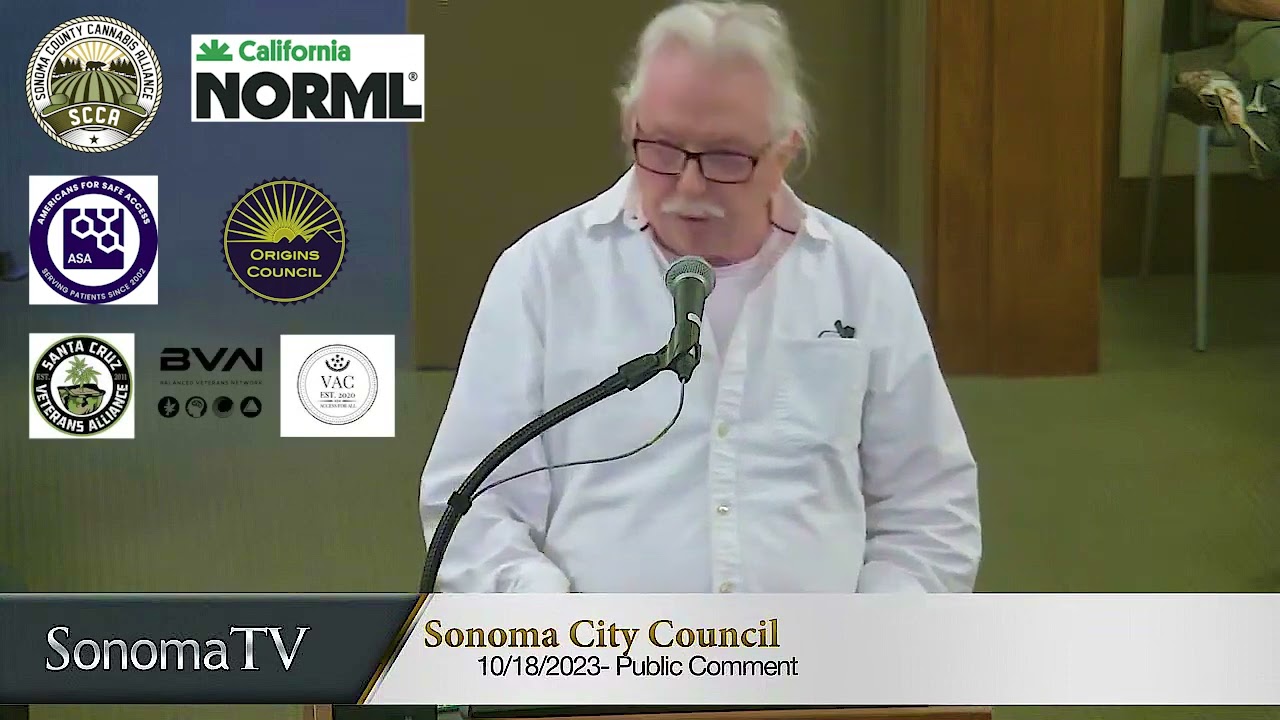 The Cannabis Industry vs the Sonoma City Council