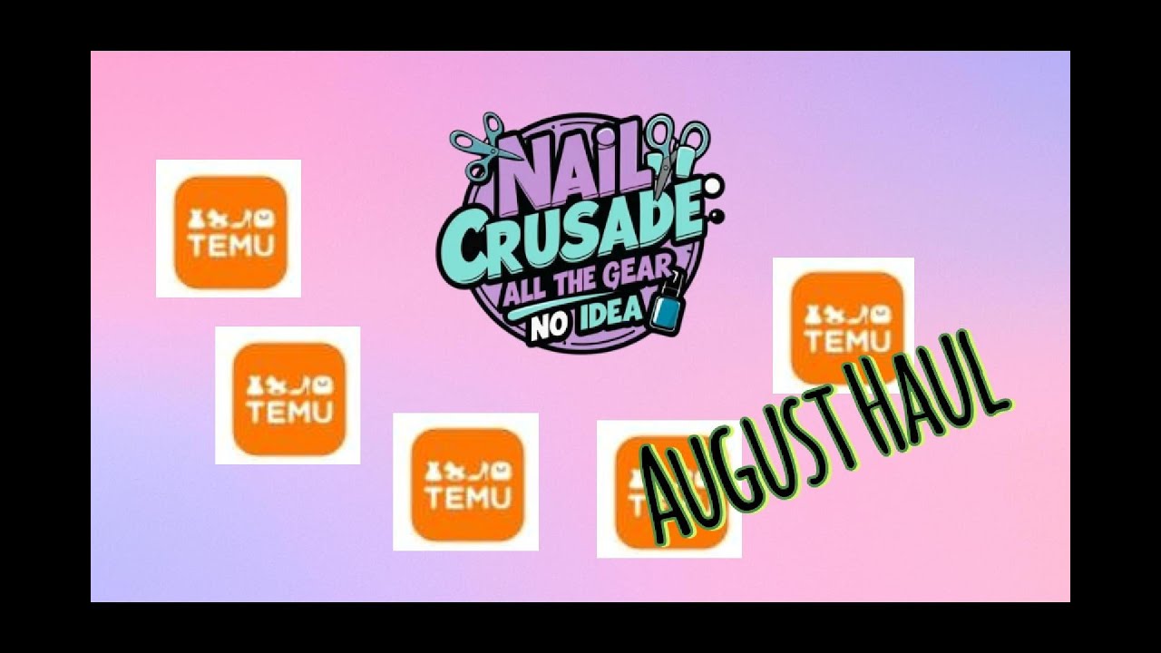 HUGE Temu Nail Haul UK 🇬🇧✨ Nail Stickers, Gel Polish, Charms & Tools