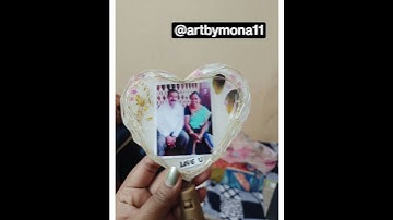 resin frame with led lights dm for order:-@artbymona11 @maddyvlog269