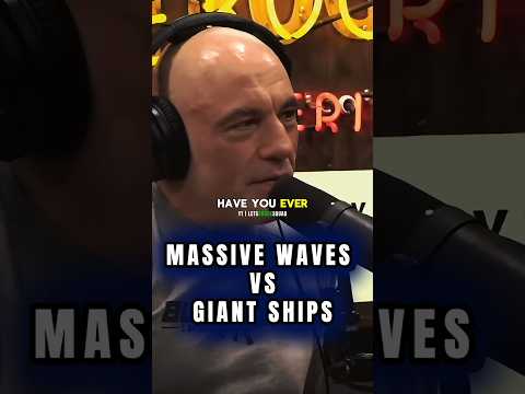 Роган: как огромные корабли выдерживают такие большие волны? #joerogan #jre #blacksea #bigwaves