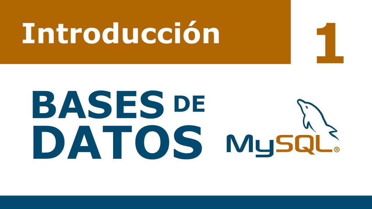 brumoso Sureste Pericia Curso Bases de Datos en MySQL - 1: Introducción - YouTube