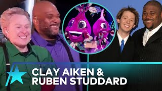 ‘American Idol’ Alums Clay Aiken & Ruben Studdard On ‘Masked Singer’ ELIMINATION
