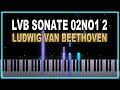 Intermediate Piano Challenge - LVB SONATE 02NO1 2 #Shorts