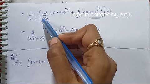 Ex : 9.1 of class 12 math Elements || Integration || Questions 4,5 || chapter 9 elements math
