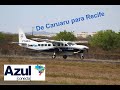 Voo Completo: Caruaru (SNRU) para Recife (SBRF) Azul Conecta - Cessna 208B Grand Caravan - 08/12/20