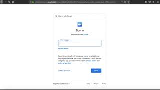 How to login into Zoom from a chromebook