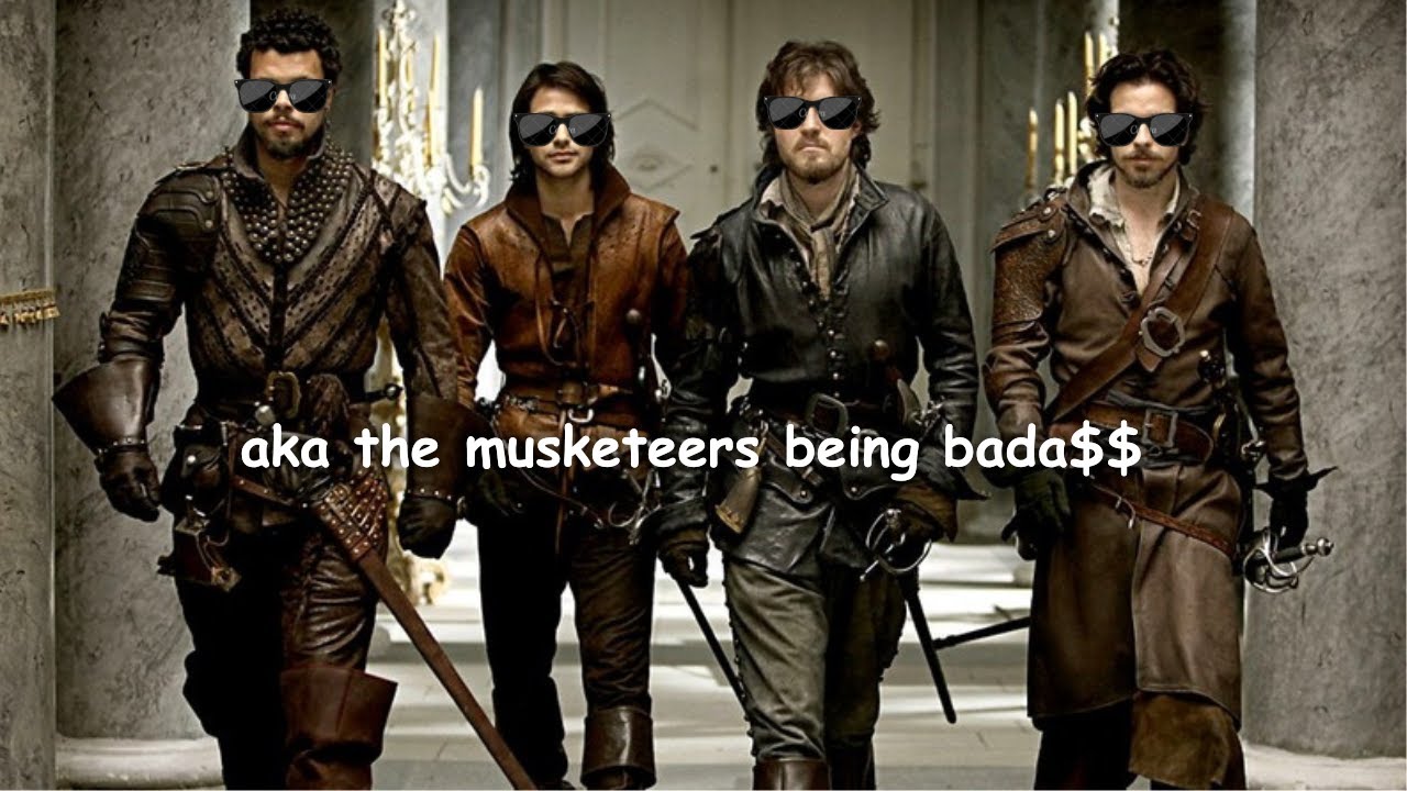the musketeers coolest scenes | aka every slow motion scene