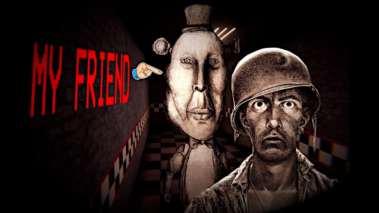 This FNAF fan game let my friends HUNT me and it was INSANE