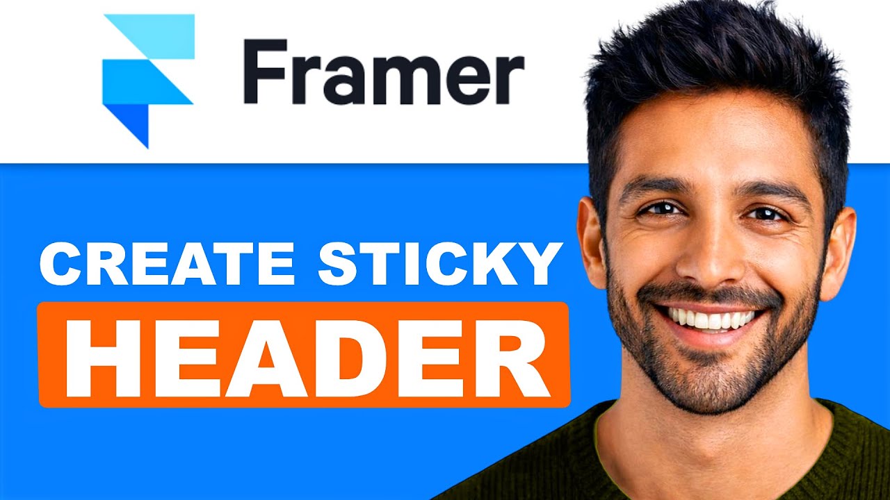 How To Create Sticky Header In Framer (Full Guide) - YouTube
