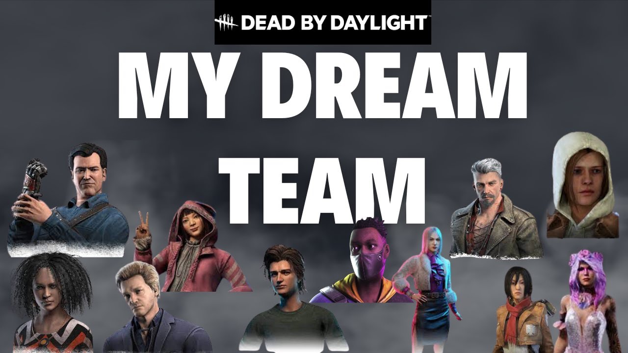 All the stars of my SWF group of Dead by Daylight - YouTube