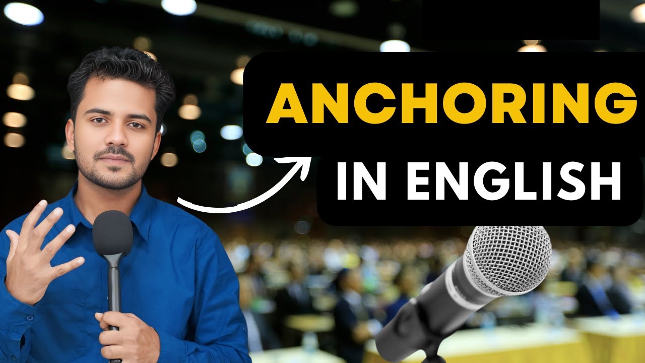 How to Do Anchoring In English | How to Host anything in English | English speaking Technique