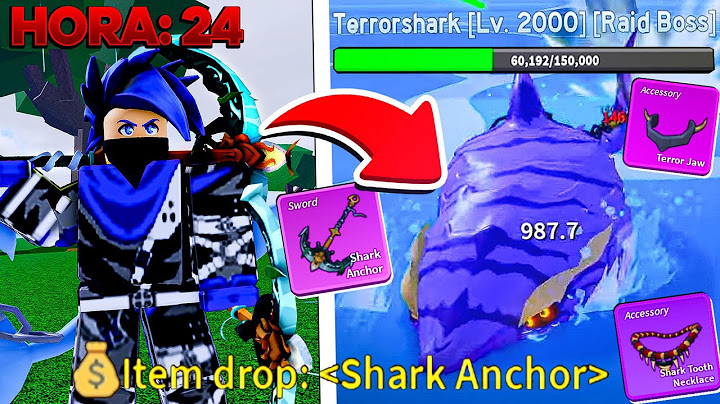 24 HORAS PRA PEGAR A NOVA ESPADA ANCORA DA ATUALIZAÇÃO NO BLOX FRUITS UPDATE 20! ( SHARK ANCHOR )
