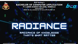 RADIANCE | WEEKLY ACTIVITY | KLE BCA HUBBALLI screenshot 4