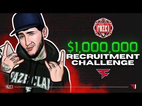 How To Join FaZe Clan - $1,000,000 Recruitment Challenge #FAZE1