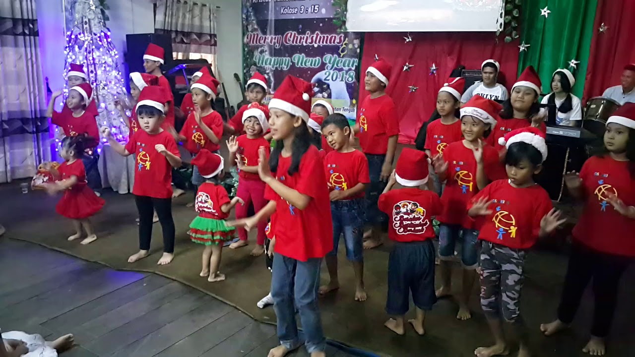 Tarian Jingle Bell's Dalam Natal Sekolah Minggu 2017 YouTube