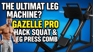 Say Goodbye to Chicken Legs 🐓 Gazelle Pro Hack Squat + Leg Press Machine! (REVIEW)