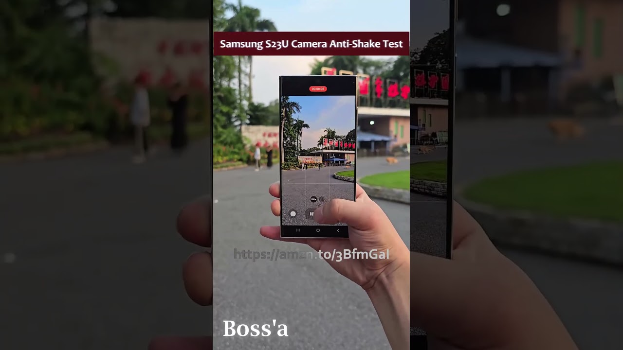 S23ultra anti-shake test