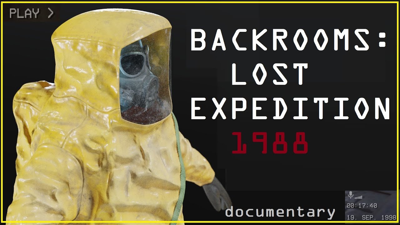 Backrooms: LOST EXPEDITION  - real video footage found 1988