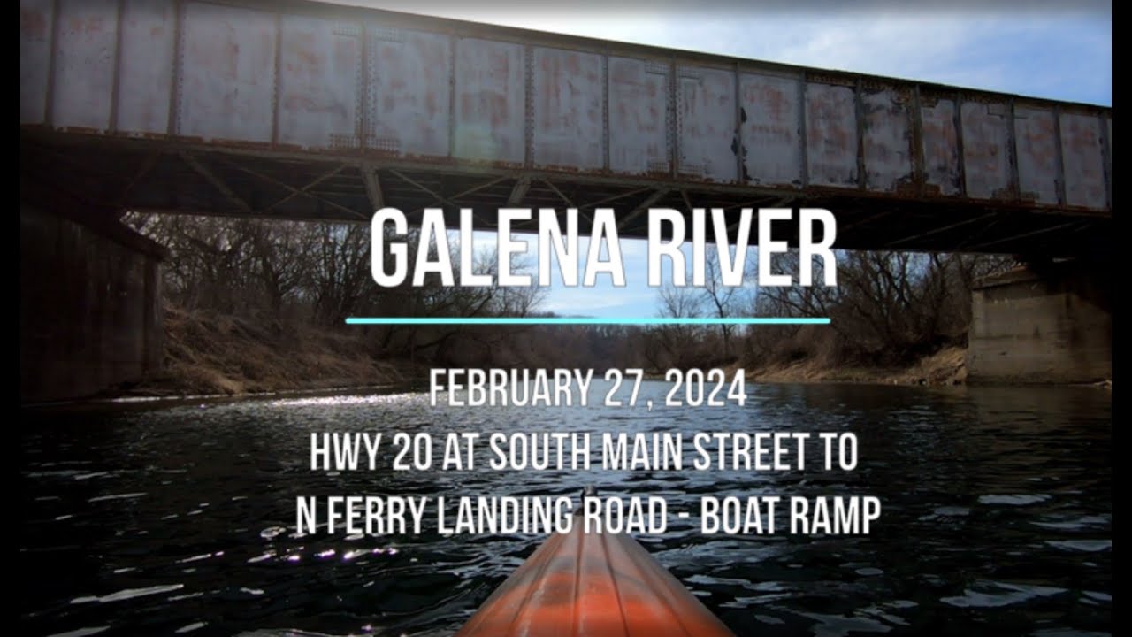 Galena (Fever) River to the Mississippi River Highway 20 to N Ferry