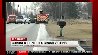Allen County Coroner identifies victims of fatal crash along U.S. 37